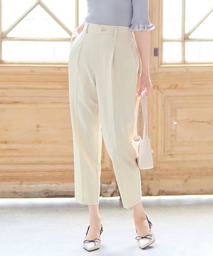 【フェルゥ/Feroux】の【洗える】NEW美シルエットテーパード パンツ インテリア・キッズ・メンズ・レディースファッション・服の通販 founy(ファニー) https://founy.com/ ファッション Fashion レディースファッション Fashion for Women パンツ Pants & Trousers シンプル Simple, Minimal フロント Front, Front Design マニッシュ Mannish, Boyish 今季 This Season, Current Season 定番 Standard, Basic Item 洗える Machine Washable A/W・秋冬 Autumn/Winter |ID: prp329100004581000 ipo3291000000034199615