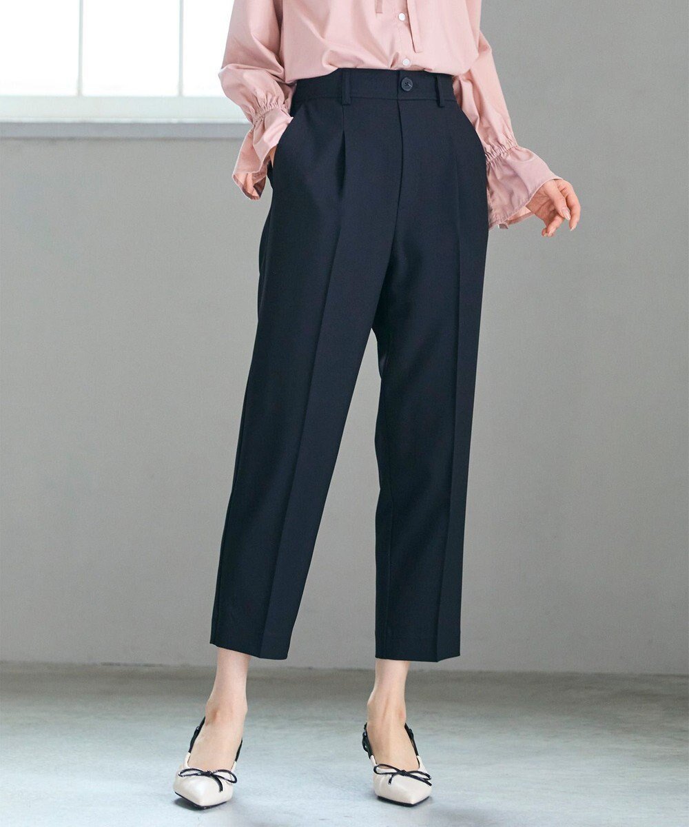 【フェルゥ/Feroux】の【洗える】NEW美シルエットテーパード パンツ インテリア・キッズ・メンズ・レディースファッション・服の通販 founy(ファニー) ファッション Fashion レディースファッション Fashion for Women パンツ Pants & Trousers シンプル Simple, Minimal フロント Front, Front Design マニッシュ Mannish, Boyish 今季 This Season, Current Season 定番 Standard, Basic Item 洗える Machine Washable A/W・秋冬 Autumn/Winter ブラック系|ID: prp329100004581000 ipo3291000000034199617