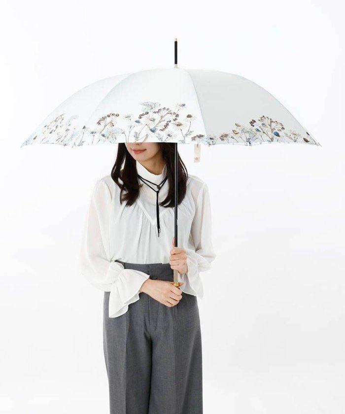 【アウロラ/AURORA】の【 JILL STUART(ジル スチュアート)】ボタニカルプリント雨傘(長傘) インテリア・キッズ・メンズ・レディースファッション・服の通販 founy(ファニー) https://founy.com/ ファッション Fashion レディースファッション Ladies' Fashion Online 傘 / レイングッズ Umbrellas/Rainwear クール Cool シルバー Silver ダブル Double バンブー Bamboo プリント Print ランダム Random 傘 Umbrella |ID: prp329100004581014 ipo3291000000032458155