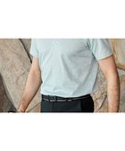 【ゼロハリバートン/ZERO HALLIBURTON / MEN】のエレガントカモ柄ジャガードポロシャツ ZHG-M5S8a 82956 ライトブルー|ID: prp329100004581799 ipo3291000000034605709