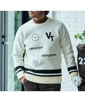 【23区 ゴルフ/23区GOLF / MEN】の【MEN】【ウォッシャブル】グラフィックダブルジャガードニット 人気、トレンドファッション・服の通販 founy(ファニー) ファッション Fashion メンズファッション MEN トップス・カットソー Tops/Tshirt/Men ニット Knit Tops ウォッシャブル Washable グラフィック Graphic ゴルフ Golf ストレッチ Stretch セーター Sweater A/W・秋冬 Aw・Autumn/Winter・Fw・Fall-Winter 軽量 Lightweight |ID:prp329100004581801