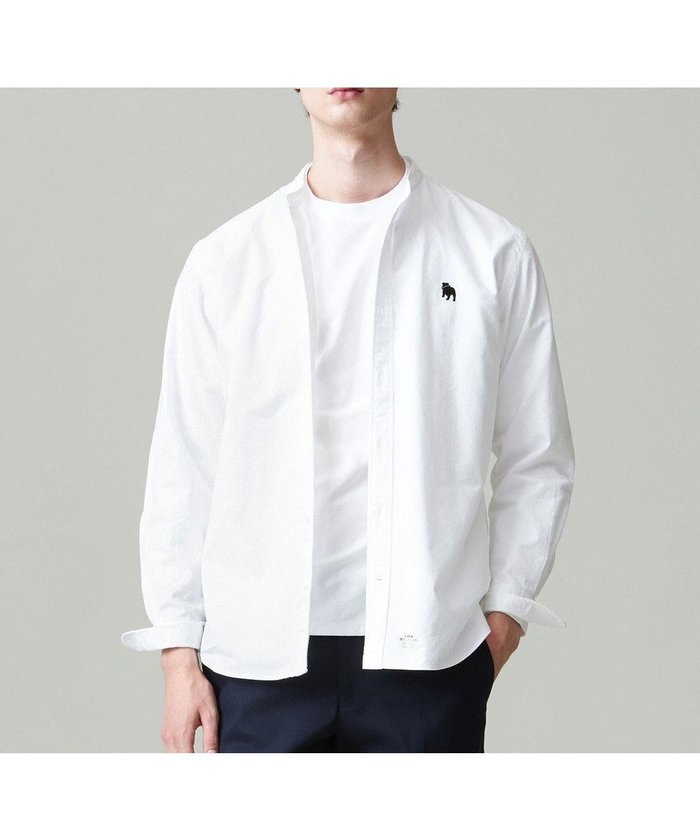【ジェイ プレス/J.PRESS / MEN】の【大人気バックブル】バンドカラー オックスフォードガーメントダイシャツ インテリア・キッズ・メンズ・レディースファッション・服の通販 founy(ファニー) https://founy.com/ ファッション Fashion メンズファッション MEN トップス・カットソー Tops/Tshirt/Men シャツ Shirts カットソー Cut And Sew ブルゾン Blouson A/W・秋冬 Aw・Autumn/Winter・Fw・Fall-Winter S/S・春夏 Ss・Spring/Summer おすすめ Recommend 夏 Summer |ID: prp329100004581805 ipo3291000000032465445