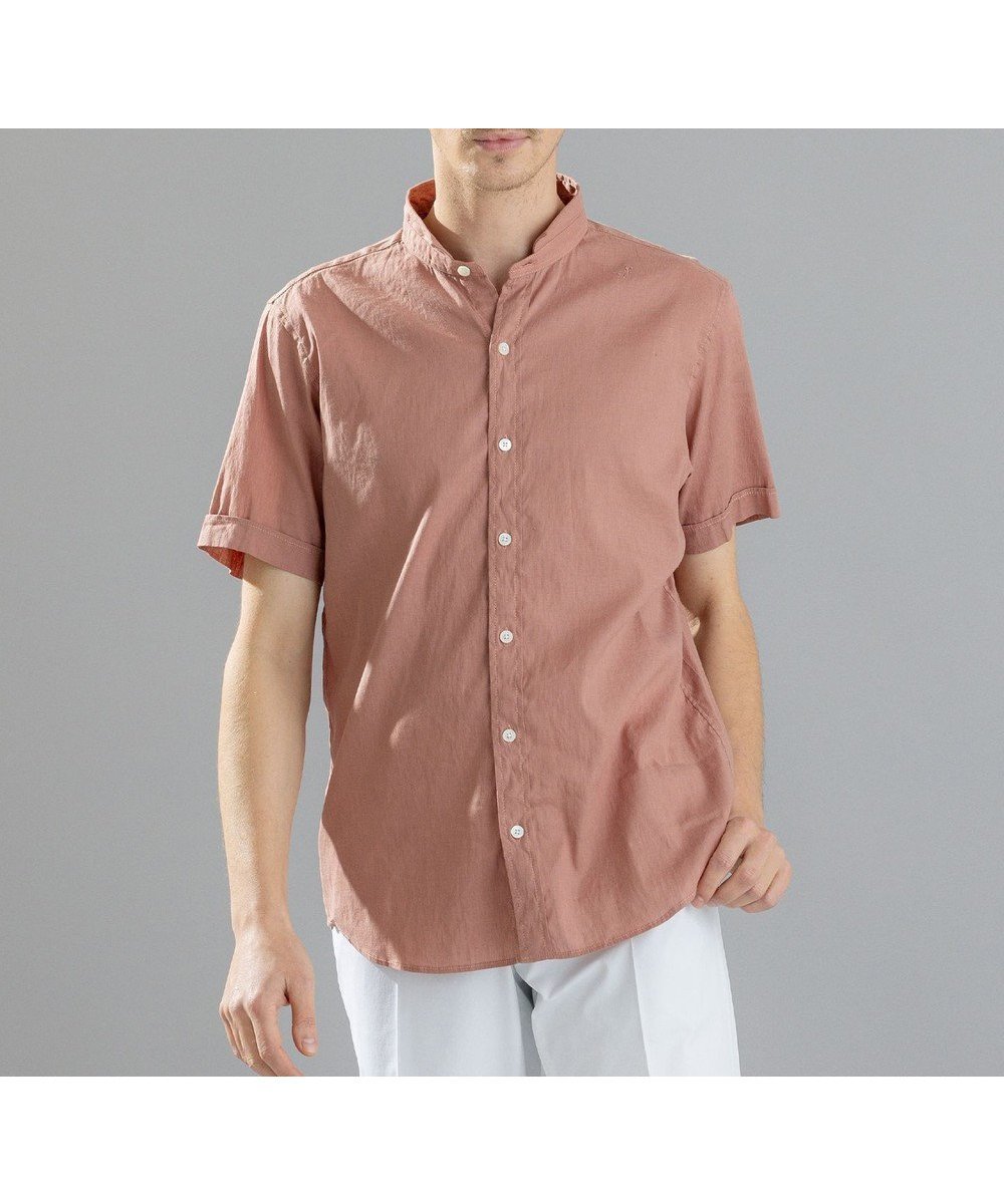 【ジョゼフ オム/JOSEPH HOMME / MEN】のリネンストレッチブロード ウィングカラー半袖シャツ 人気、トレンドファッション・服の通販 founy(ファニー) 　ファッション　Fashion　メンズファッション　Men's Style Online　トップス・カットソー　Tops/Tshirt/Men　シャツ　Shirts　インナー　Inner　シェイプ　Shape　シンプル　Simple　ジャケット　Jacket　ストレッチ　Stretch　リネン　Linen　エレガント 上品　Elegant　半袖　Short Sleeve　夏　Summer　春　Spring　S/S・春夏　Ss・Spring/Summer　 other-1|ID: prp329100004581808 ipo3291000000032537232