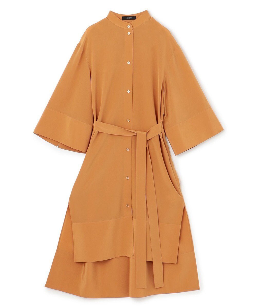 【ジョゼフ/JOSEPH】のクレープドソワ ドレス 人気、トレンドファッション・服の通販 founy(ファニー) 　ファッション　Fashion　レディースファッション　Fashion for Women　ワンピース　Dresses　フォーマル・パーティードレス・結婚式用ドレス　Elegant & Casual Dresses　エレガント 上品　Elegant　春　Spring　軽量　Lightweight, Ultra Light　シルク　Silk, 100% Silk　スリーブ　Sleeve, Long Sleeve / Short Sleeve　ドレス　Dress, One-Piece　定番　Standard, Basic Item　フィット　Fit, Slim Fit　リラックス　Relax, Relaxed Fit　ワイド　Wide, Wide Fit　S/S・春夏　SS, Spring/Summer, Warm Season　夏　Summer　 other-1|ID: prp329100004581819 ipo3291000000033688760
