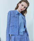 【トッカ/TOCCA】の【洗える】MIST TWEED ジャケット ブルー系5|ID: prp329100004581820 ipo3291000000032465574