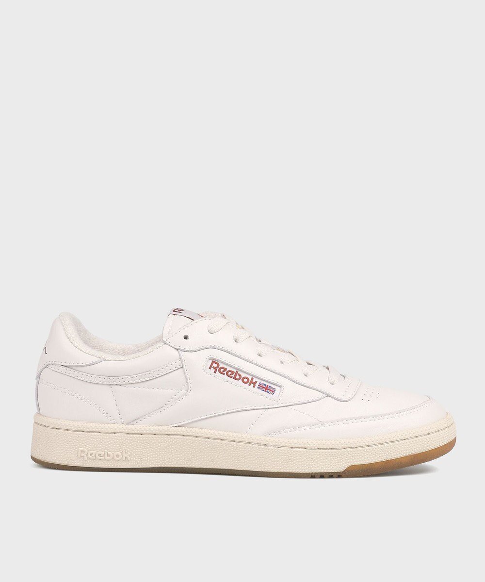【ポール スミス/Paul Smith】のPaul Smith + Reebok CLUB C 85 VINTAGE インテリア・キッズ・メンズ・レディースファッション・服の通販 founy(ファニー) 　ファッション　Fashion　レディースファッション　Ladies' Fashion Online　クラシック　Classic　コレクション　Collection　シューズ　Shoes　ストライプ　Stripe　スニーカー　Sneakers　なめらか　Smooth　エレガント 上品　Elegant　オフホワイト|ID: prp329100004581822 ipo3291000000032465646