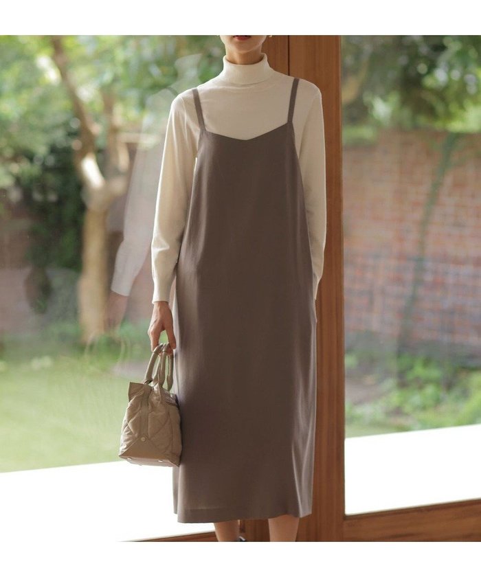 【ジェイ プレス/J.PRESS】の【洗える】マロンサテン キャミソール ワンピース インテリア・キッズ・メンズ・レディースファッション・服の通販 founy(ファニー) https://founy.com/ ファッション Fashion レディースファッション Fashion for Women ワンピース Dresses インナー Innerwear 洗える Machine Washable キャミソール Camisole, Spaghetti Strap Top キャミワンピース Cami Dress, Slip Dress サテン Satin, Glossy Fabric シンプル Simple, Minimal タートルネック Turtleneck, High Neck フィット Fit, Slim Fit ペチコート Petticoat, Underskirt ポケット Pocket, Pocket Detail A/W・秋冬 Autumn/Winter おすすめ Recommended / Our Picks |ID: prp329100004581829 ipo3291000000033552790