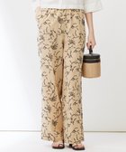 【23区/NIJYUSANKU】の【Indian Factory】フラワーエンブロイダリー ワイドパンツ 人気、トレンドファッション・服の通販 founy(ファニー) ファッション Fashion レディースファッション Ladies' Fashion Online パンツ Pants インド India 春 Spring コレクション Collection 吸水 Water Absorption シンプル Simple プリント Print モノトーン Monotone ワイド Wide S/S・春夏 Ss・Spring/Summer 夏 Summer 2024年 2024 2024春夏・S/S Ss,Spring/Summer,2024 thumbnail ベージュ系|ID: prp329100004581837 ipo3291000000032544845