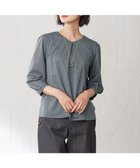 【ジェイ プレス/J.PRESS】のストライプジャカード Vネック カットソー 人気、トレンドファッション・服の通販 founy(ファニー) ファッション Fashion レディースファッション Ladies' Fashion Online トップス・カットソー Tops/Tshirt シャツ/ブラウス Shirts/Blouses ロング / Tシャツ T-Shirts カットソー Cut and Sewn Vネック V-Neck インナー Inner 秋 Autumn/Fall カットソー Cut And Sew カーディガン Cardigan ジャカード Jacquard ジャケット Jacket ジャージ Jersey ストライプ Stripe デコルテ Decolletage 定番 Standard A/W・秋冬 Aw・Autumn/Winter・Fw・Fall-Winter 再入荷 Restock/Back In Stock/Re Arrival エレガント 上品 Elegant thumbnail グリーン系1|ID: prp329100004581841 ipo3291000000032465856