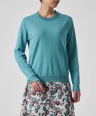 【ポール スミス/Paul Smith】の【洗える】ストライプ カフス ニット グレイッシュブルー|ID: prp329100004581843 ipo3291000000033076773