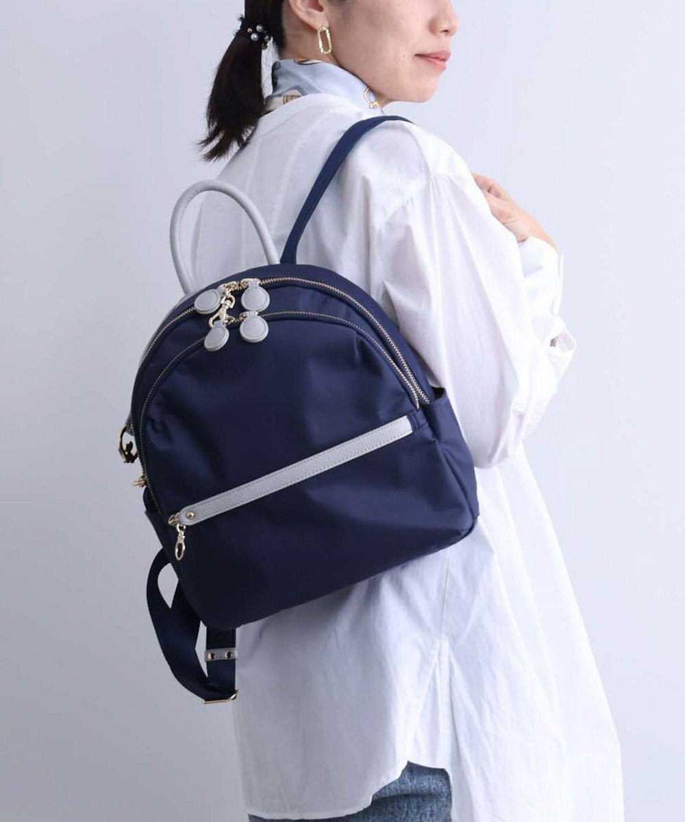 【エースバッグズアンドラゲッジ/ACE BAGS & LUGGAGE】のKanana project PJ-17 リュックサック 10L 11942 カナナ プロジェクト インテリア・キッズ・メンズ・レディースファッション・服の通販 founy(ファニー) 　ファッション　Fashion　レディースファッション　Fashion for Women　バッグ　Bags　クッション　Cushion, Throw Pillow　シンプル　Simple, Minimal　チャーム　Charm, Pendant　定番　Standard, Basic Item　フェミニン　Feminine, Girly　フロント　Front, Front Design　ベーシック　Basic, Essential　ポケット　Pocket, Pocket Detail　ポーチ　Pouch, Small Case　メタル　Metal, Metal Parts　メッシュ　Mesh, Net Fabric　リュック　Backpack, Rucksack　ネイビー|ID: prp329100004581853 ipo3291000000036293402