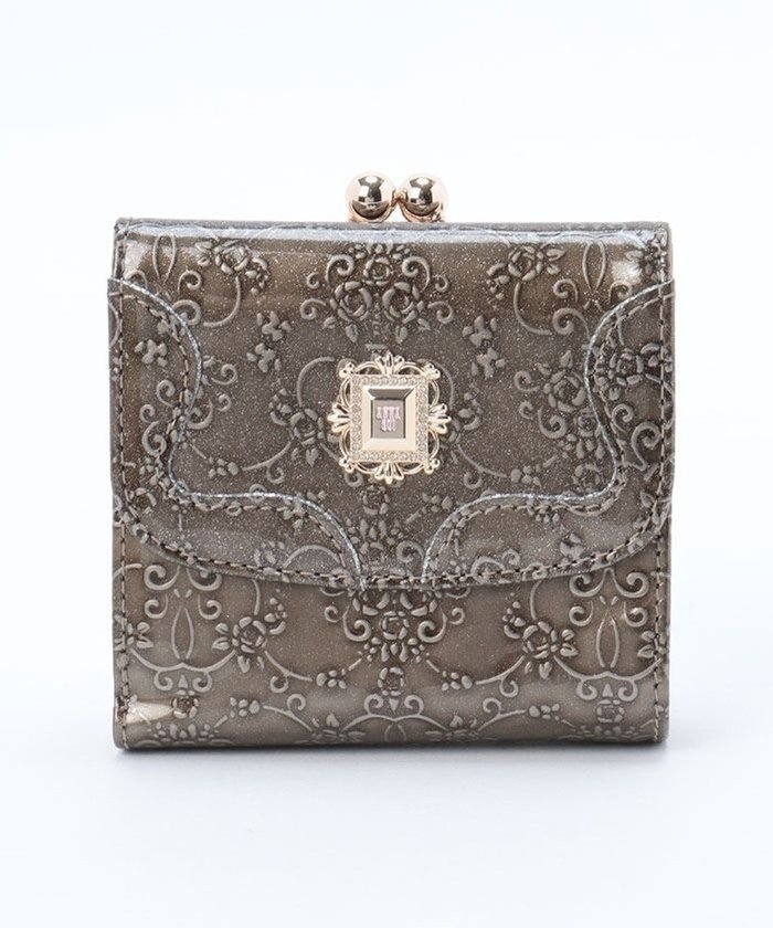 【アナスイ/ANNA SUI】のルーミー 口金二つ折り財布 インテリア・キッズ・メンズ・レディースファッション・服の通販 founy(ファニー) https://founy.com/ ファッション Fashion レディースファッション WOMEN 財布 Wallets エナメル Enamel ストーン Stone ブローチ Brooch 定番 Standard 財布 Wallet |ID: prp329100004581855 ipo3291000000032466105