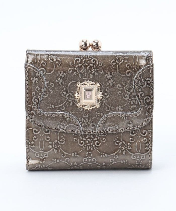 【アナスイ/ANNA SUI】のルーミー 口金二つ折り財布 インテリア・キッズ・メンズ・レディースファッション・服の通販 founy(ファニー) https://founy.com/ ファッション Fashion レディースファッション Ladies' Fashion Online 財布 Wallets エナメル Enamel ストーン Stone ブローチ Brooch 定番 Standard 財布 Wallet |ID: prp329100004581855 ipo3291000000032663216
