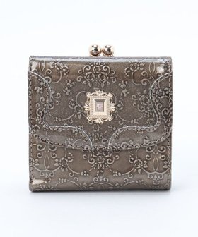 【アナスイ/ANNA SUI】のルーミー 口金二つ折り財布 人気、トレンドファッション・服の通販 founy(ファニー) ファッション Fashion レディースファッション Ladies' Fashion Online 財布 Wallets エナメル Enamel ストーン Stone ブローチ Brooch 定番 Standard 財布 Wallet |ID:prp329100004581855