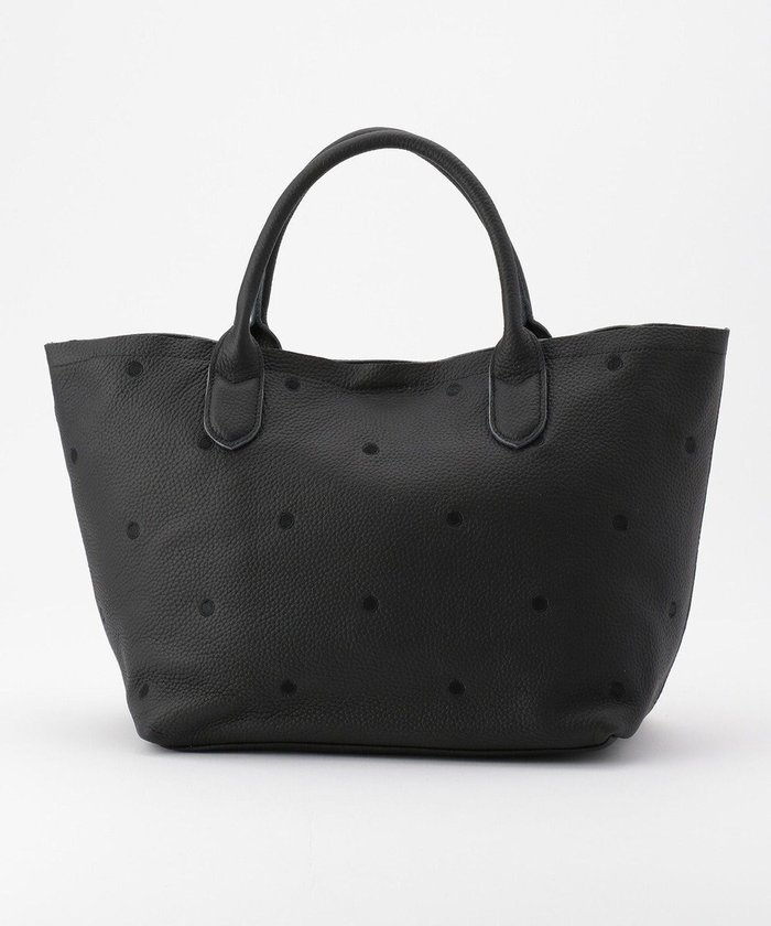 【アンビリオン/UNBILLION】のペルケ perche / 牛革ドット刺繍トートバッグ インテリア・キッズ・メンズ・レディースファッション・服の通販 founy(ファニー) https://founy.com/ ファッション Fashion レディースファッション Fashion for Women バッグ Bags シンプル Simple, Minimal ドット Polka Dot, Dot Pattern ビジネス 仕事 通勤 Business / Work / Commuting |ID: prp329100004581868 ipo3291000000034266011