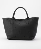 【アンビリオン/UNBILLION】のペルケ perche / 牛革ドット刺繍トートバッグ ブラック|ID: prp329100004581868 ipo3291000000034266012