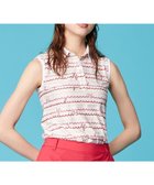 【23区 ゴルフ/NIJYUSANKU GOLF】の【WOMEN】ウェーブロゴプリントノースリーブシャツ 人気、トレンドファッション・服の通販 founy(ファニー) ファッション Fashion レディースファッション Ladies' Fashion Online トップス・カットソー Tops/Tshirt キャミソール / ノースリーブ No Sleeves シャツ/ブラウス Shirts/Blouses ポロシャツ Polo Shirts ゴルフ Golf ジャージ Jersey ストレッチ Stretch ネオン Neon ノースリーブ No Sleeve ボトム Bottom ポロシャツ Polo Shirt メッシュ Mesh モチーフ Motif 夏 Summer 春 Spring S/S・春夏 Ss・Spring/Summer 軽量 Lightweight thumbnail ピンク系5|ID: prp329100004581870 ipo3291000000032548898