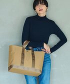 【トプカピ/TOPKAPI】の【Breath TOPKAPI】ナイロン ロゴテープ 2way ハンドル トートバッグ 人気、トレンドファッション・服の通販 founy(ファニー) ファッション Fashion レディースファッション Fashion for Women バッグ Bags クール Cool, Chic ポケット Pocket, Pocket Detail エレガント 上品 Elegant thumbnail ベージュ|ID: prp329100004581876 ipo3291000000033682050