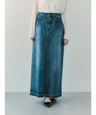 【イェッカ ヴェッカ/YECCA VECCA】のクリアコーティングデニムロングスカート 人気、トレンドファッション・服の通販 founy(ファニー) ファッション Fashion レディースファッション Ladies' Fashion Online スカート Skirt デニムスカート Denim Skirts ロングスカート Long Skirt インディゴ Indigo コーティング Coating スリット Slit センター Center ダメージ Damage デニム Denim フレア Flare ブリーチ Bleach ポケット Pocket ロング Long ヴィンテージ Vintage A/W・秋冬 Aw・Autumn/Winter・Fw・Fall-Winter thumbnail Indigo|ID: prp329100004581884 ipo3291000000032466622