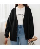 【ウィゴー/WEGO】の【ユニセックス着用ITEM/紫外線対策/冷房対策】オーバーフィットドライタッチカーディガン ブラック|ID: prp329100004582084 ipo3291000000032709806