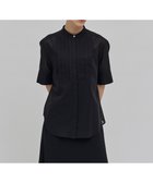 【ベイジ,/BEIGE,】の【洗える】BAC / バンドカラーブラウス Black|ID: prp329100004582086 ipo3291000000032616650