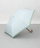 【アウロラ/AURORA】の【MACKINTOSH LONDON(マッキントッシュ ロンドン)】オーガンジー掛け合わせ晴雨兼用傘(折りたたみ傘) ミントグリーン|ID: prp329100004582115 ipo3291000000033521238