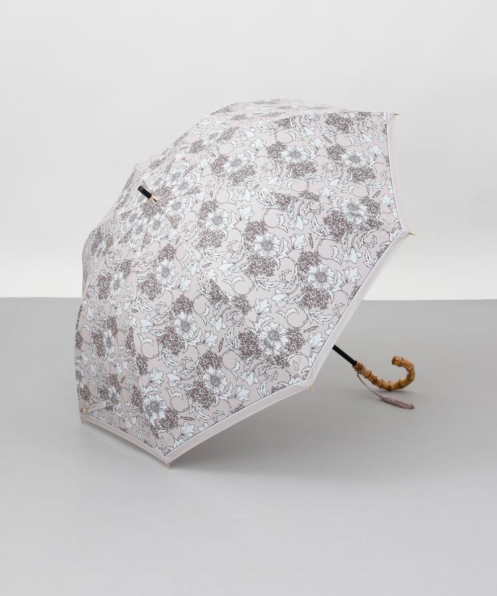 【アウロラ/AURORA】の【MACKINTOSH LONDON(マッキントッシュ ロンドン)】花柄プリント晴雨兼用傘(長傘) インテリア・キッズ・メンズ・レディースファッション・服の通販 founy(ファニー) 　ファッション　Fashion　レディースファッション　Ladies' Fashion Online　傘 / レイングッズ　Umbrellas/Rainwear　エレガント 上品　Elegant　コンパクト　Compact　コーティング　Coating　ショート　Short　タッセル　Tassel　バンブー　Bamboo　プリント　Print　ロンドン　London　傘　Umbrella　日傘　Parasol　トープ|ID: prp329100004582119 ipo3291000000032468926