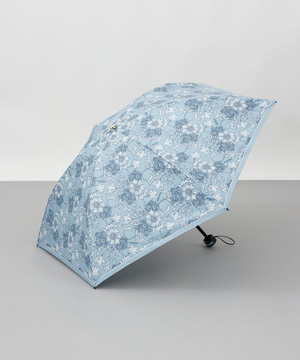 【アウロラ/AURORA】の【MACKINTOSH LONDON(マッキントッシュ ロンドン)】花柄プリント晴雨兼用傘(折りたたみ傘) インテリア・キッズ・メンズ・レディースファッション・服の通販 founy(ファニー) 　ファッション　Fashion　レディースファッション　Ladies' Fashion Online　傘 / レイングッズ　Umbrellas/Rainwear　エレガント 上品　Elegant　コーティング　Coating　タッセル　Tassel　バンブー　Bamboo　プリント　Print　ロンドン　London　傘　Umbrella　日傘　Parasol　ミントグリーン|ID: prp329100004582122 ipo3291000000032468941