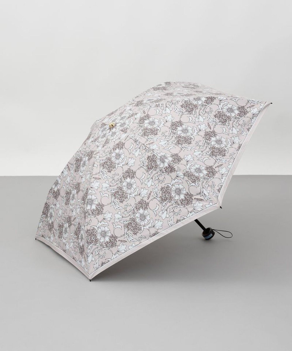 【アウロラ/AURORA】の【MACKINTOSH LONDON(マッキントッシュ ロンドン)】花柄プリント晴雨兼用傘(折りたたみ傘) インテリア・キッズ・メンズ・レディースファッション・服の通販 founy(ファニー) 　ファッション　Fashion　レディースファッション　Ladies' Fashion Online　傘 / レイングッズ　Umbrellas/Rainwear　エレガント 上品　Elegant　コーティング　Coating　タッセル　Tassel　バンブー　Bamboo　プリント　Print　ロンドン　London　傘　Umbrella　日傘　Parasol　トープ|ID: prp329100004582122 ipo3291000000032468944