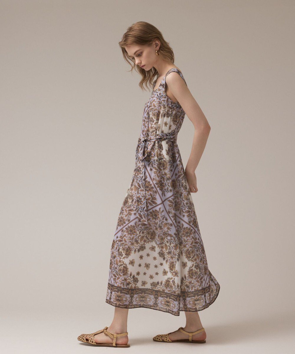 【グレース コンチネンタル/GRACE CONTINENTAL】のマルチWAYシフォンワンピース インテリア・キッズ・メンズ・レディースファッション・服の通販 founy(ファニー) ファッション Fashion レディースファッション Fashion for Women ワンピース Dresses 春 Spring サンダル Sandals, Summer Shoes シフォン Chiffon, Lightweight Fabric ストリング String, Drawstring ドレス Dress, One-Piece ノースリーブ Sleeveless, No-Sleeve バランス Balance, Style Balance パターン Pattern, Design Print パッチワーク Patchwork, Mixed Fabric フラワー Flower, Floral フリル Frill, Ruffle プリント Print, Printed Pattern リゾート Resort, Vacation Style リボン Ribbon, Bow S/S・春夏 SS, Spring/Summer, Warm Season おすすめ Recommended / Our Picks 夏 Summer ブラウン|ID: prp329100004582130 ipo3291000000033657024