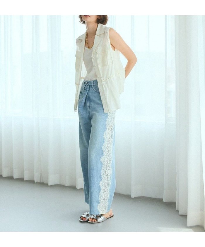 【グレース コンチネンタル/GRACE CONTINENTAL】のミリタリージレ インテリア・キッズ・メンズ・レディースファッション・服の通販 founy(ファニー) https://founy.com/ ファッション Fashion レディースファッション Ladies' Fashion Online アウター Coat Outerwear トップス・カットソー Tops/Tshirt ベスト/ジレ Gilets/Vests 春 Spring 切替 Switching ストリング String セットアップ Set Up タンク Tank ティアードスカート Tiered Skirt ベスト Vest ミリタリー Military レース Race S/S・春夏 Ss・Spring/Summer 夏 Summer |ID: prp329100004582133 ipo3291000000032469030