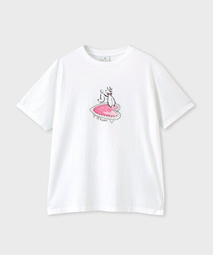 【ポール スミス/Paul Smith】のジャンピング プードル 半袖Tシャツ インテリア・キッズ・メンズ・レディースファッション・服の通販 founy(ファニー) https://founy.com/ ファッション Fashion レディースファッション Fashion for Women トップス・カットソー Cut & Sew Tops シャツ・ブラウス・オフィスカジュアル Elegant Blouses & Button-Ups ロングTシャツ・Tシャツ Longline T-Shirts & Tees カットソー・ベーシックTシャツ Cut-and-Sewn Tops / Stretch Tees & Basics インナー Innerwear カットソー Cut and Sewn Top カーディガン Cardigan, Knitwear ジャケット Jacket, Outerwear デニム Denim, Jeans Material 半袖 Short Sleeve, Half Sleeve 夏 Summer S/S・春夏 SS, Spring/Summer, Warm Season A/W・秋冬 Autumn/Winter |ID: prp329100004582135 ipo3291000000033251134