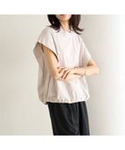 【アンフィーロ 自由区/UNFILO】の【UVカット/接触冷感】フレンチスリーブ ドロストTシャツ グレージュ|ID: prp329100004582139 ipo3291000000032469078