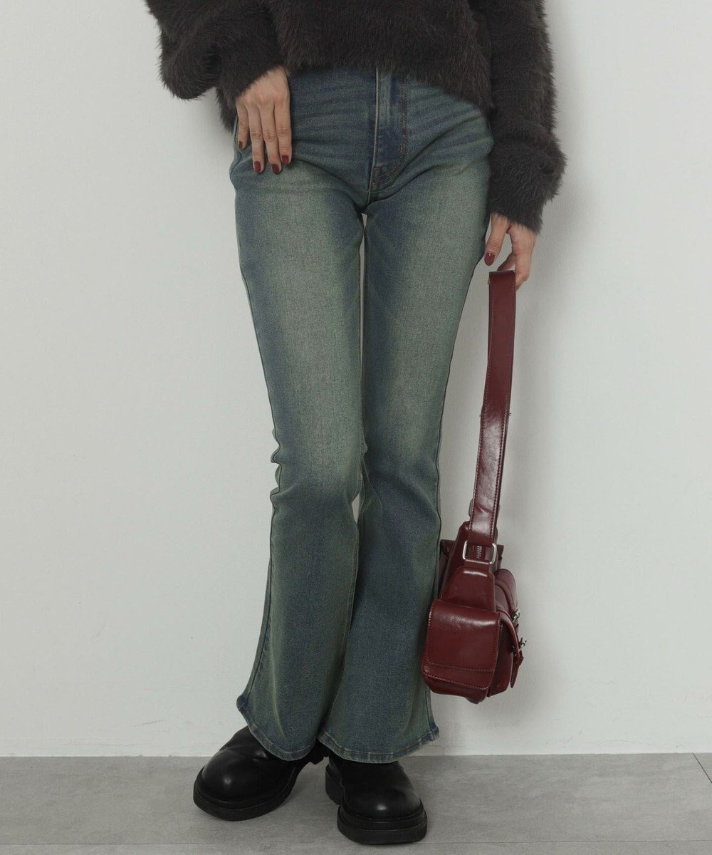 【ウィゴー/WEGO】のストレッチフレアデニムパンツ 人気、トレンドファッション・服の通販 founy(ファニー) ファッション Fashion レディースファッション Fashion for Women パンツ Pants & Trousers デニムパンツ・ジーンズ・美脚デニム Denim Jeans & Pants ショート Short, Short Length ストレッチ Stretch, Stretchy Fabric スマホ Smartphone, Mobile Device デニム Denim, Jeans Material トレンド Trend, Trending Now バランス Balance, Style Balance フレア Flare, Flared ワイド Wide, Wide Fit 冬 Winter / This Winter 秋 Autumn A/W・秋冬 Autumn/Winter other-1|ID: prp329100004582143 ipo3291000000034331819