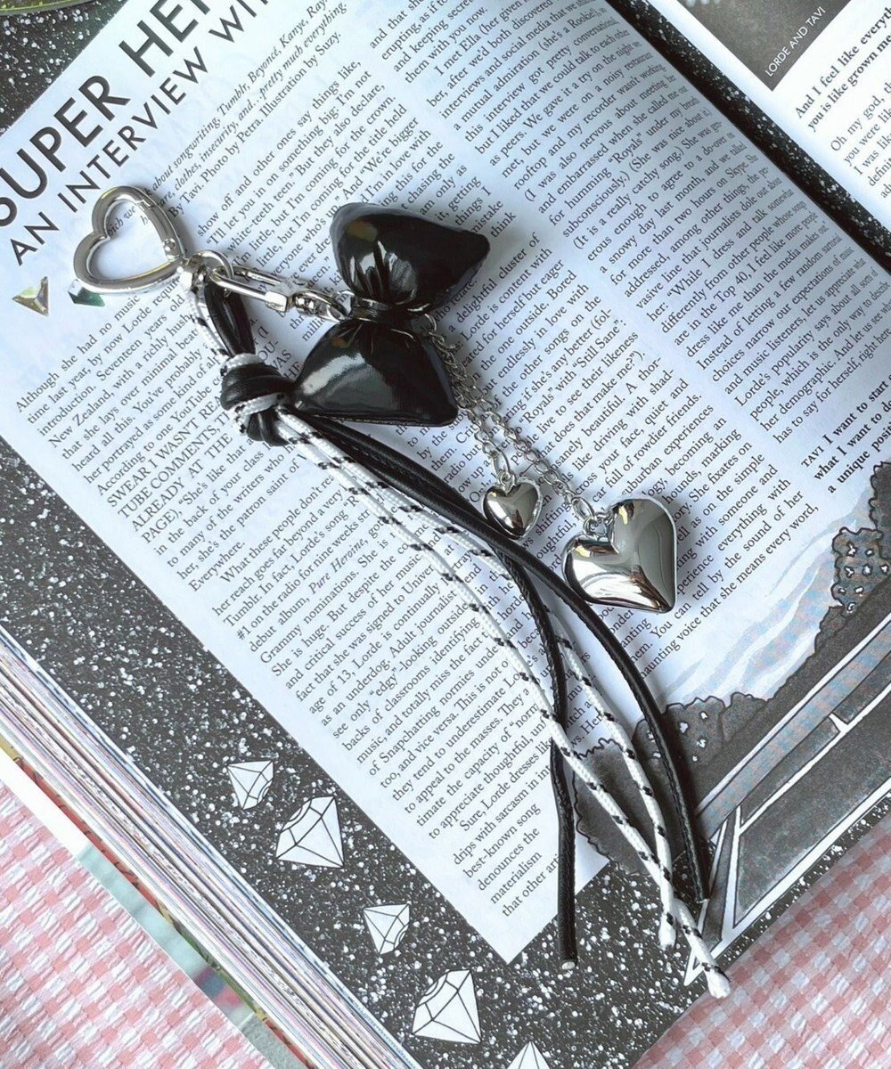 【ウィゴー/WEGO】のリボンクッションセットキーホルダー インテリア・キッズ・メンズ・レディースファッション・服の通販 founy(ファニー) ファッション Fashion レディースファッション Fashion for Women ミニ財布・二つ折り財布 Wallets & Card Cases キーホルダー Keychain, Key Holder クッション Cushion, Throw Pillow スマホ Smartphone, Mobile Device チャーム Charm, Pendant トレンド Trend, Trending Now リボン Ribbon, Bow ループ Loop, Loop Knit 財布 Wallet, Purse ブラック|ID: prp329100004582156 ipo3291000000033656727