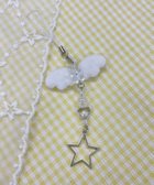 【ウィゴー/WEGO】のスターエンジェルキーホルダー ホワイト|ID: prp329100004582159 ipo3291000000033656737
