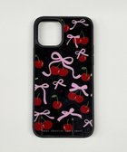 【ウィゴー/WEGO】のチェリーリボンiphoneケース 柄1|ID: prp329100004582165 ipo3291000000032469305