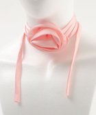 【ウィゴー/WEGO】のLサテンローズチョーカー ライトピンク|ID: prp329100004582180 ipo3291000000032469421