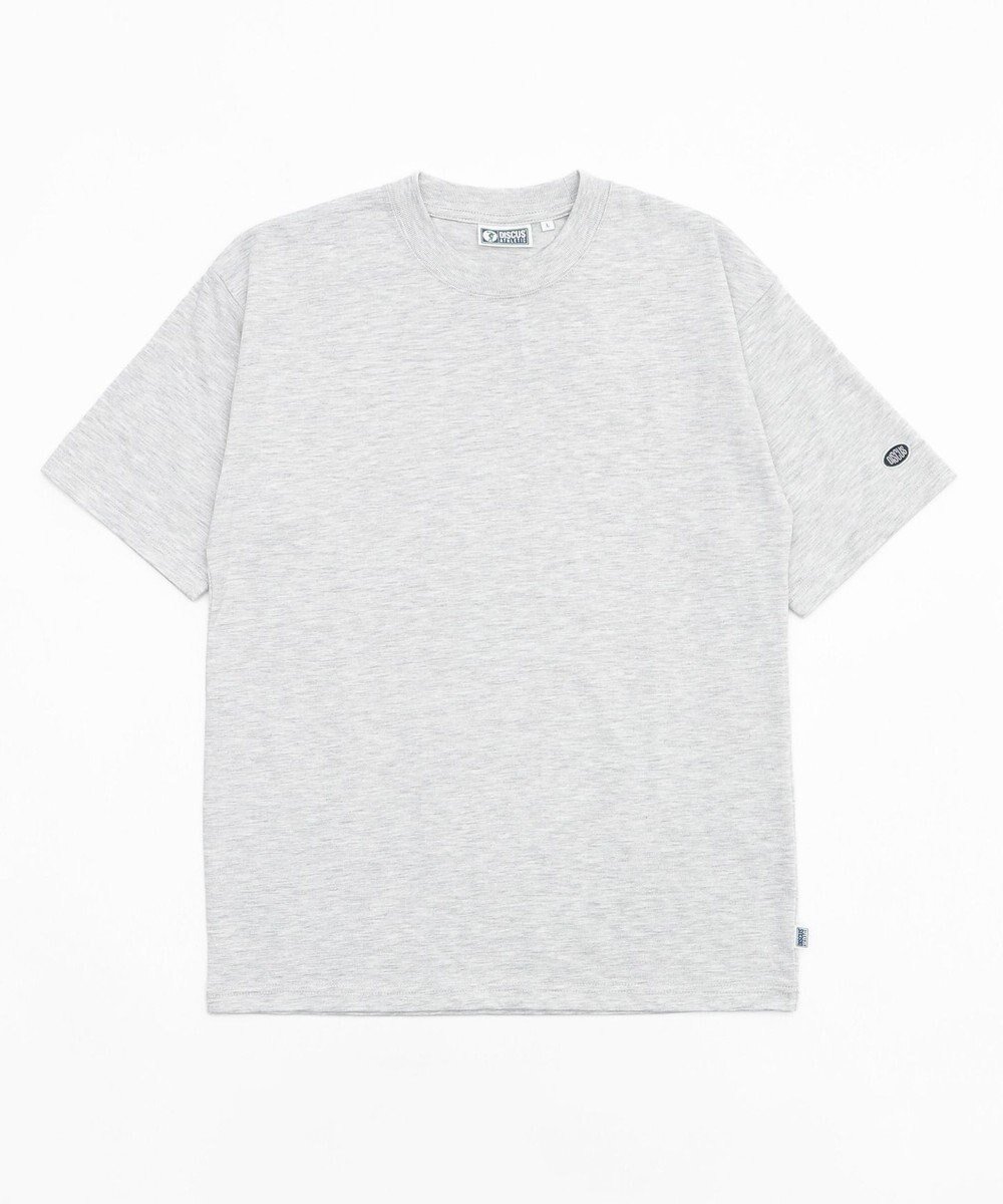 【ウィゴー/WEGO】の【ユニセックス着用ITEM/MLサイズ展開】DISCUS USAコットンブレンドクルーT インテリア・キッズ・メンズ・レディースファッション・服の通販 founy(ファニー) 　ファッション　Fashion　レディースファッション　Fashion for Women　トップス・カットソー　Cut & Sew Tops　シャツ・ブラウス・オフィスカジュアル　Elegant Blouses & Button-Ups　ロングTシャツ・Tシャツ　Longline T-Shirts & Tees　カットソー・ベーシックTシャツ　Cut-and-Sewn Tops / Stretch Tees & Basics　おすすめ　Recommended / Our Picks　インナー　Innerwear　カットソー　Cut and Sewn Top　スマホ　Smartphone, Mobile Device　ワイド　Wide, Wide Fit　夏　Summer　定番　Standard, Basic Item　春　Spring　S/S・春夏　SS, Spring/Summer, Warm Season　オートミール|ID: prp329100004582192 ipo3291000000033595041