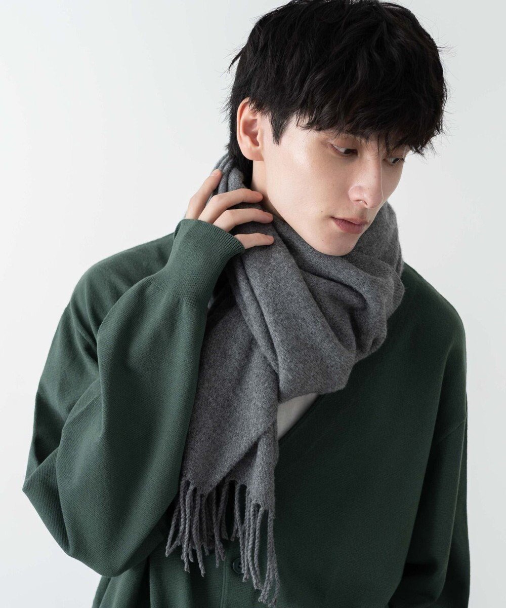 【ウィゴー/WEGO】の【ユニセックス着用ITEM】大判ストール インテリア・キッズ・メンズ・レディースファッション・服の通販 founy(ファニー) 　ファッション　Fashion　レディースファッション　Ladies' Fashion Online　おすすめ　Recommend　ショール　Shawl　ストール　Stall　ブランケット　Blanket　マフラー　Scarf　再入荷　Restock/Back In Stock/Re Arrival　定番　Standard　A/W・秋冬　Aw・Autumn/Winter・Fw・Fall-Winter　グレー|ID: prp329100004582203 ipo3291000000032469591