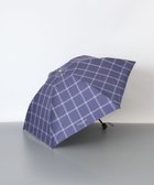 【アウロラ/AURORA】の【MACKINTOSH LONDON(マッキントッシュ ロンドン)】先染めチェック晴雨兼用傘(折りたたみ傘) ネイビー|ID: prp329100004582215 ipo3291000000032469649