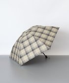 【アウロラ/AURORA】の【MACKINTOSH LONDON(マッキントッシュ ロンドン)】先染めチェック晴雨兼用傘(折りたたみ傘) カーキ|ID: prp329100004582215 ipo3291000000032469650