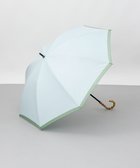 【アウロラ/AURORA】の【MACKINTOSH LONDON(マッキントッシュ ロンドン)】オーガンジー掛け合わせ晴雨兼用傘(1段スライドショート傘) ミントグリーン|ID: prp329100004582217 ipo3291000000032469668