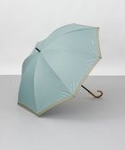 【アウロラ/AURORA】の【MACKINTOSH LONDON(マッキントッシュ ロンドン)】オーガンジー掛け合わせ晴雨兼用傘(1段スライドショート傘) カーキ|ID: prp329100004582217 ipo3291000000032469670