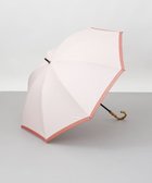 【アウロラ/AURORA】の【MACKINTOSH LONDON(マッキントッシュ ロンドン)】オーガンジー掛け合わせ晴雨兼用傘(1段スライドショート傘) コーラル|ID: prp329100004582217 ipo3291000000032469671