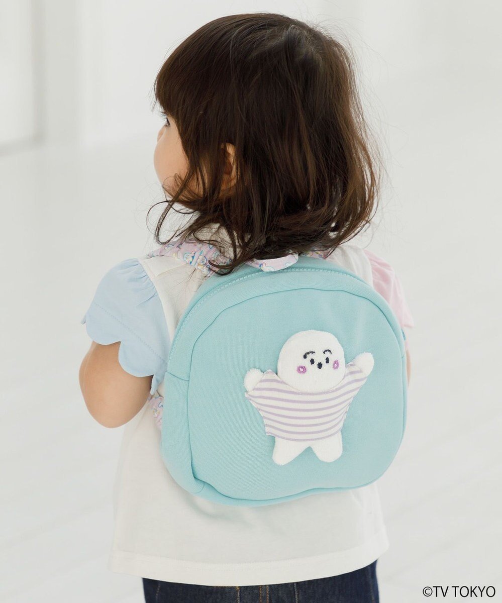 【組曲 / KIDS/KUMIKYOKU】の【Fサイズ】シナぷしゅ リュック インテリア・キッズ・メンズ・レディースファッション・服の通販 founy(ファニー) 　ファッション　Fashion　キッズファッション　Fashion for Kids　ボーダー　Border, Stripe　ラベンダー　Lavender　リュック　Backpack, Rucksack　ミントグリーン|ID: prp329100004582872 ipo3291000000034526206