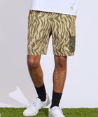 【ピーダブリュサーキュラス/PW CIRCULUS / MEN】の【MEN】ストライプカモフラ メッシュポケットショーツ ゴルフ カーキ系5|ID: prp329100004582888 ipo3291000000032475813