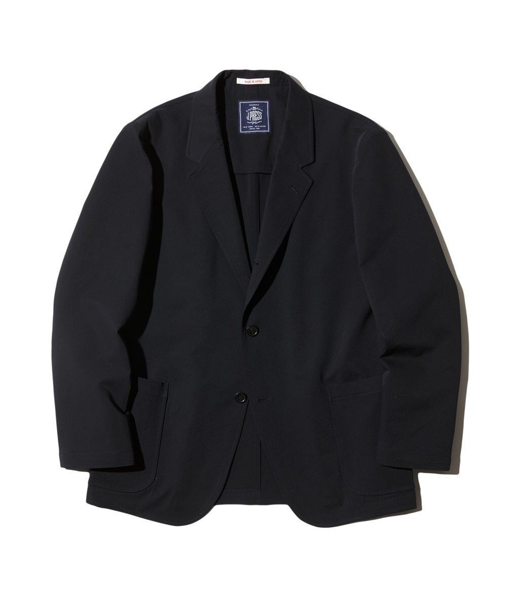 【ジェイ プレス/J.PRESS / MEN】の【J.PRESS ORIGINALS】2WAY STRETCH POLYESTRE PIQUE JACKET / JAPAN MADE インテリア・キッズ・メンズ・レディースファッション・服の通販 founy(ファニー) 　ファッション　Fashion　メンズファッション　Fashion for Men　アウター　Men's Coats Outerwear　テーラードジャケット　Tailored Jackets & Blazers　ジャケット　Jacket, Outerwear　ストレッチ　Stretch, Stretchy Fabric　ポケット　Pocket, Pocket Detail　A/W・秋冬　Autumn/Winter　ネイビー系|ID: prp329100004582897 ipo3291000000033629356