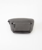 【ジョゼフ オム/JOSEPH HOMME / MEN】のシンセティックシュリンクレザー ボディバッグ グレー系|ID: prp329100004582903 ipo3291000000032537346