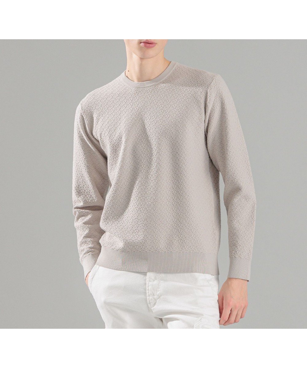 【ジョゼフ オム/JOSEPH HOMME / MEN】の新色追加【洗える】ヴィスコースリンクス クルーネックニット インテリア・キッズ・メンズ・レディースファッション・服の通販 founy(ファニー) 　ファッション　Fashion　メンズファッション　Men's Style Online　トップス・カットソー　Tops/Tshirt/Men　ニット　Knit Tops　春　Spring　洗える　Washable　シンプル　Simple　セーター　Sweater　長袖　Long Sleeve　フィット　Fit　メランジ　Melange　レギュラー　Regular　ロング　Long　S/S・春夏　Ss・Spring/Summer　再入荷　Restock/Back In Stock/Re Arrival　夏　Summer　2025年　2025　2025春夏・S/S　Ss,Spring/Summer,2025　アイボリー系|ID: prp329100004582905 ipo3291000000032537370